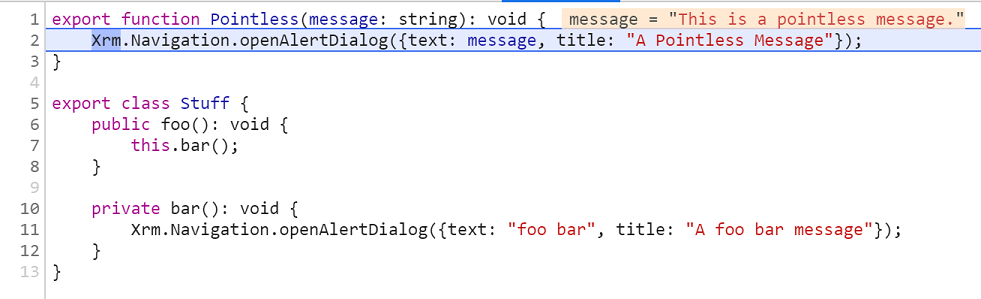 Debug Sample Module